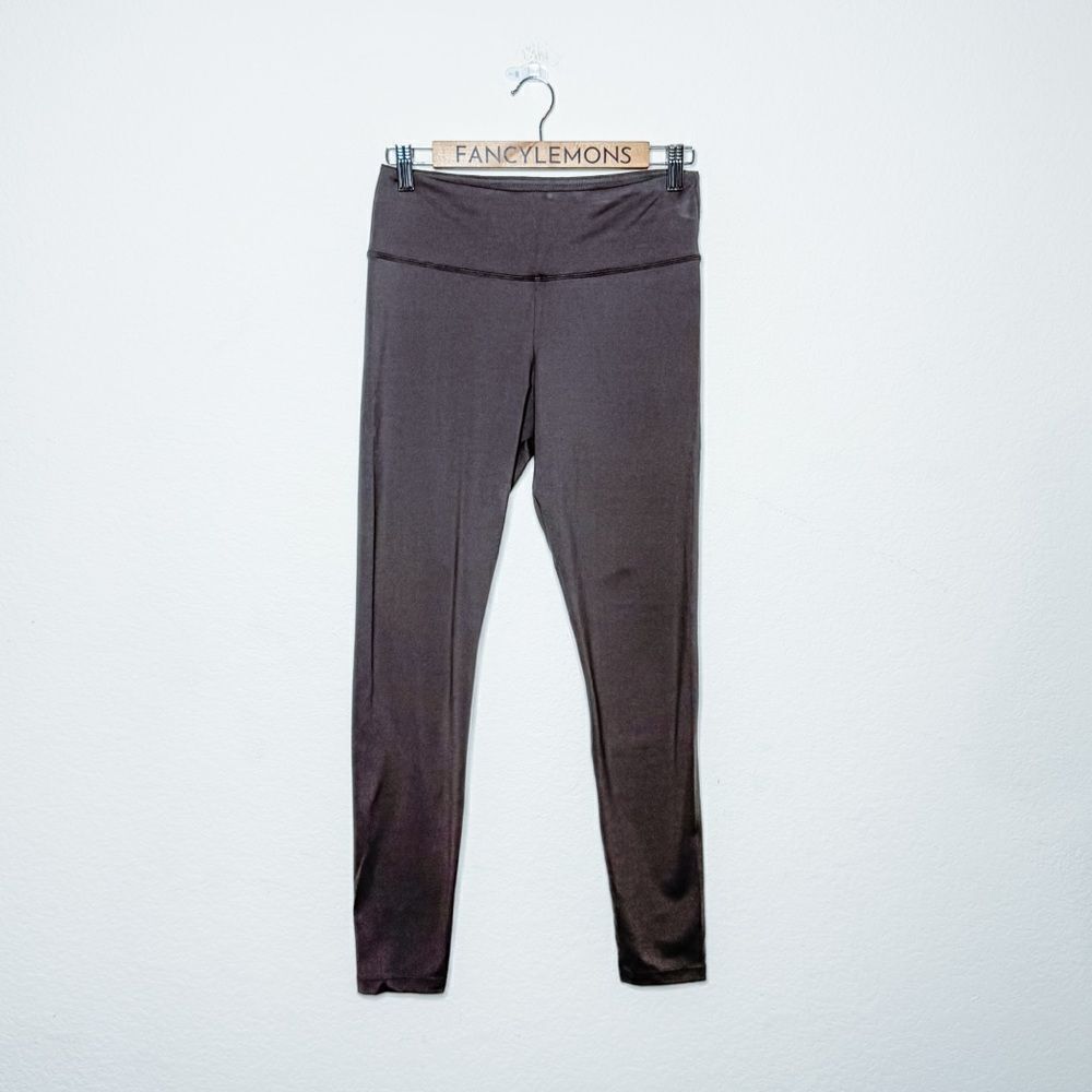 Felina Women's Gray High-Waisted Stretch Leggings Size L/G